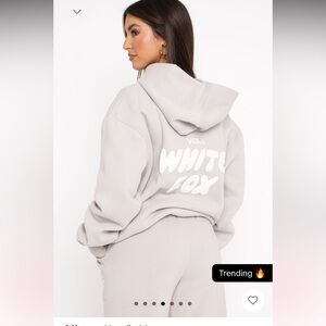 Offstage White Fox Hoodie